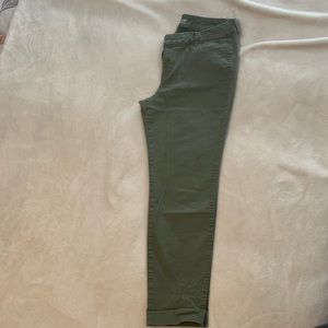 Old navy cotton pant - sage green size 10